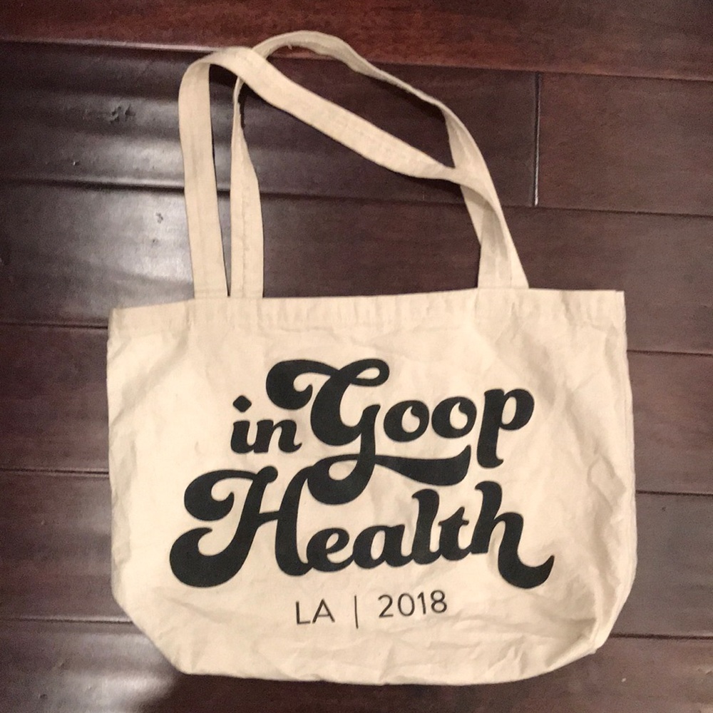 Goop tote bag